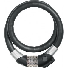 ABUS 59216-4 Steel-O-Flex Raydo Pro 1460/85 Black Bike Lock 85cm - B00BPSLM9O